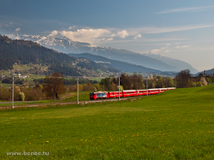 RhB Reichenau-Disentis vasútvonal