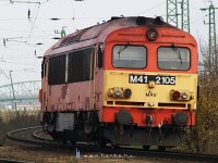 The M41 2105 at Komárom