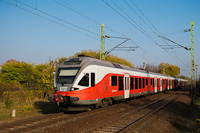 The MÁV-START 415 001 seen between Mende and Gyömrő