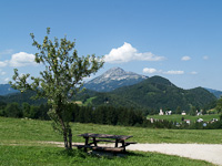 Joachimsberg, a háttérben az Ötscher csúcsa