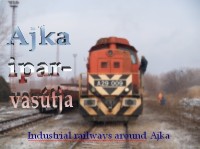 Industrial railways around Ajka