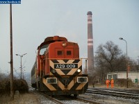 The A29 009 at the industrial sidings of Ajka alumina factory