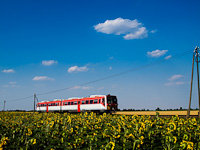 The 6341 011-2 seen between Kunszentmárton and Nagytőke