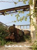 Steam locomotive at Shkozet depot