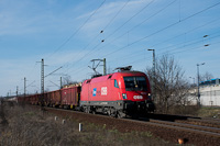 A Rail Cargo Hungaria (RCH) 1116 002 Szemeretelep megállóhelyen