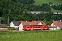 A Sihltal Zürich Uetliberg Bahn BDe 4/4 93 - Steiermarkbahn ET15 - 94 81 4481 015-7 Guggenbach Warthkogelsiedl és Übelbach Vormarkt között
