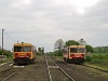 The Bzmot 342 and 344 at Ipolytarnóc