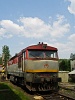 The ŽSSKC 751 036-5 at Fülek (Fil'akovo, Slovakia)