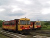The Bzmot 342 and 344 at Ipolytarnóc