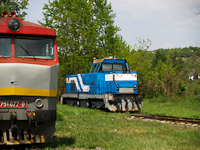 The ŽSSKC 736 013-4 at Fülek (Fil'akovo, Slovakia)