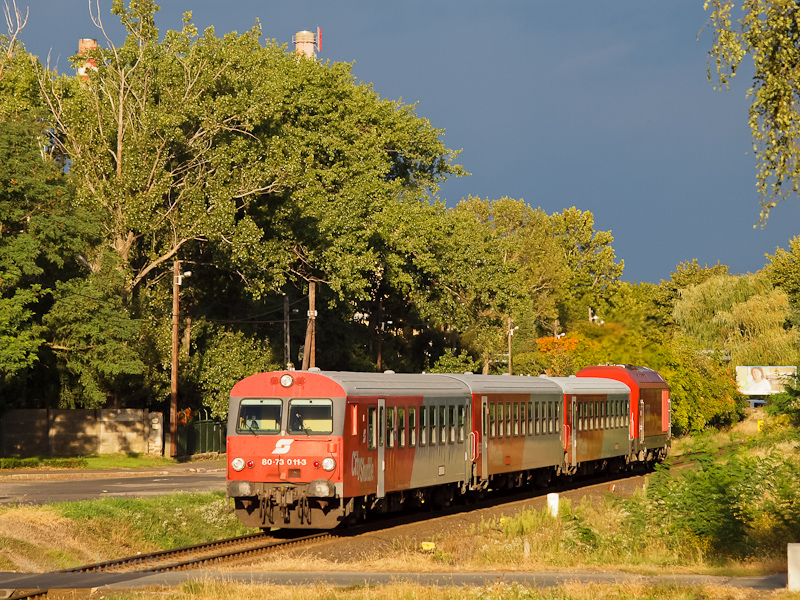 The ÖBB 80-73 001-3 seen be picture