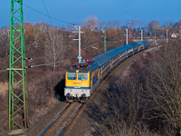 A MÁV-TR V43 3211 Kádárta és Veszprém között a Citadella InterCityvel