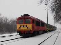 The MÁV-TR 418 315 seen at Mezőlak