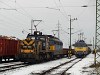 A MÁV-TR V46 035 és a V43 1075 Veszprém állomáson