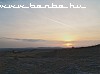 The Bzmot 345 pitching towards Veszpr�m in the sunset