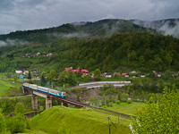 Az UZ D1 745-3 Tiszaborkút és Szvidoveci között