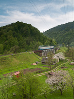 Az UZ D1 768-1 Bilin és Tiszaborkút között