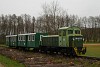A Csömödéri Erdei Vasút Mk48 2015 Dömefölde és Kányavár között