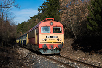 The MÁV-START 418 324 seen between Veszprém and Eplény