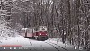 [VIDEO] Mk45-ös dízelmozdonyok a havas Gyermekvasúton