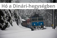 Snow in the Dinaric Alps
