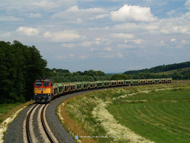 M62 309 Zalacséb-Salomvár állomásra érkezik fotó