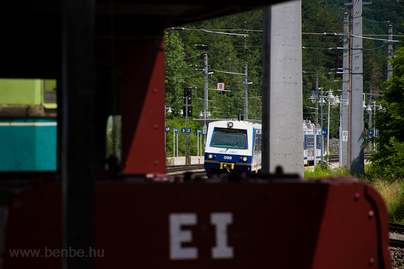 A Höllentalbahn  EI  és az  fotó