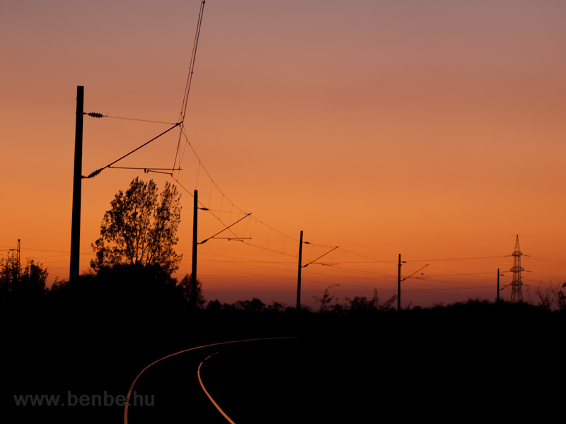 A Nagyút-Visonta vasútvonal fotó