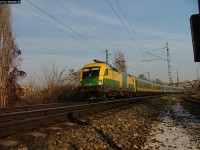 The 1047 505-1 between Ferencváros and Kelenföld