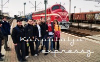The voyage of the Transcarpathia-express in 2010.