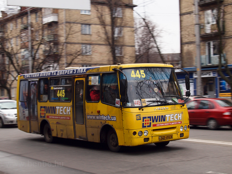 Iránytaxi (marsrutka) Kiivb fotó