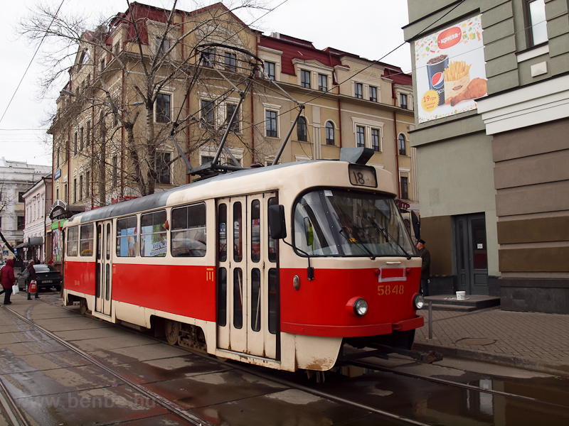 Tatra T3 "Progress" tram at picture