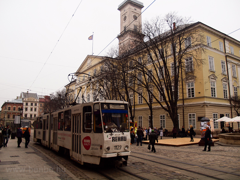 Lviv, a KT4 1129 pályaszámú fotó