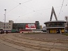 Tram and bus terminus at Lviv railway station