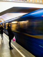 Kiivi metró-hangulat