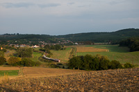 The Nohab-GM Alapítvány M61 010 seen between Acsa-Erdőkürt and Püspökhatvan