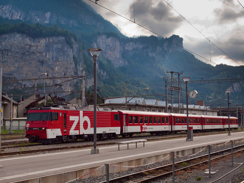 A Zentralbahn HGe 4/4 II  ( fotó