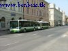 The unique Volvo trolleybus with a tram-replaceing Mercedes Citaro