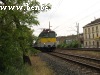 The Raaberbahn V43 334 arriving from Szombathely