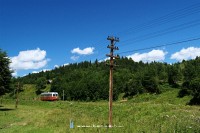CFR Calatori’s Malaxa railcar no. 905 between Vatra Moldovitei and Dragosa