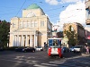 Helyi gyártású villamos Szentpétervárott