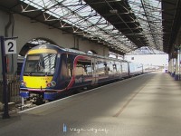 The Turbostar train 170 425 at Inverness