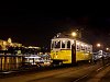 The Budapest electric trams are 125 years old - the first BKV historic tram to wear its late, steel chassis running as a scheduled historic service at Vigadó tér
