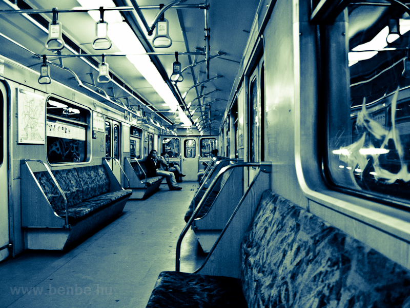 Inside a 81-717 metro car photo