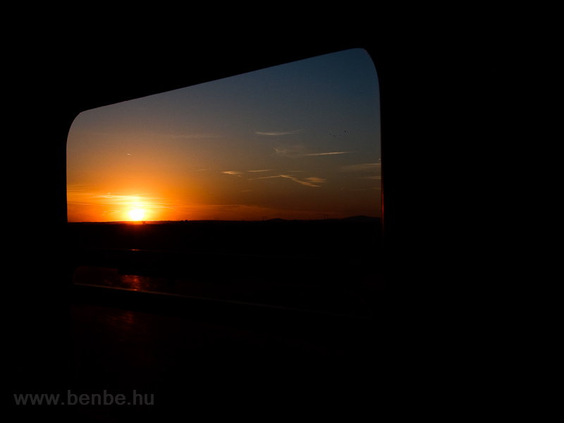 Sunset by Mezőkövesd picture