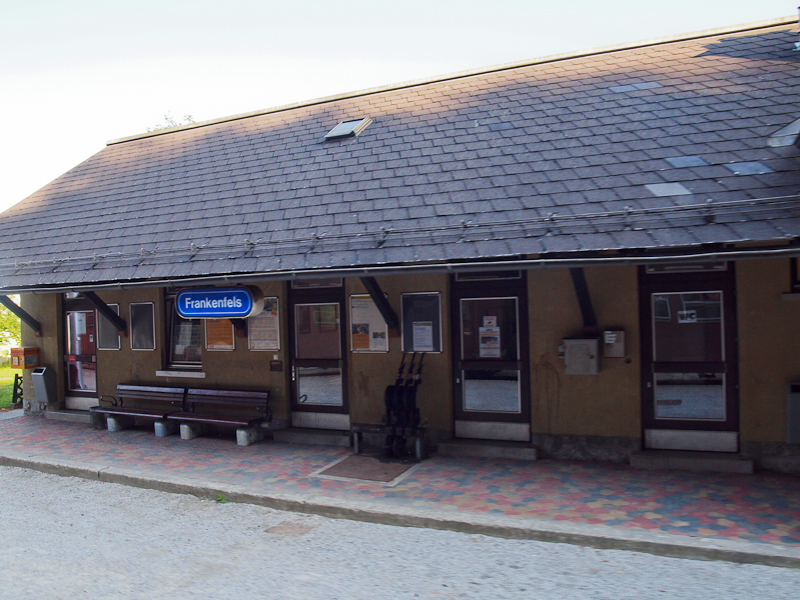 Frankenfels állomás, és a r fotó