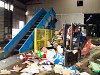 Paper recycling facility – they only use industrial recyclable paper, the communal selective bins are not reliable enough