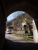 Under a bridge