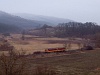 Bzmot railcars seen between Püspökhatvan and Acsa-Erdőkürt