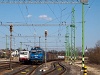 A METRANS (HHLA) 185 635-0 és a MÁV-START (RailCargoHungária) 630 027 Zalalövőn
